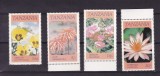 TANZANIA FLORA SERIE MNH