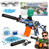 Pușcă cu bile de gel, 2 moduri (automată/manuală), 55.5 cm, 1000 bile incluse, 7,4 V USB, accesoriu