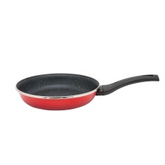 Tigaie Granit Induction Metalac, email, 22cm, 1.25l, rosu