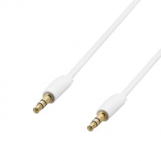 Poss Cablu Audio Jack M/M 1.2m 2.5MM Alb PSJAC120WH