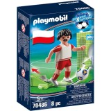 Playmobil Sports&amp;Action - Jucator de fotbal, Polonia