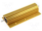 Rezistor ARCOL bobinat cu radiator &icirc;nşurubare 100m&Omega; 150W &plusmn;5%