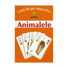 Carti De Joc Educative - Animalele