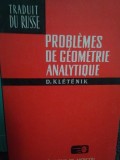 D. Kletenik - Problemes de geometrie analytique (Editia: 1969)