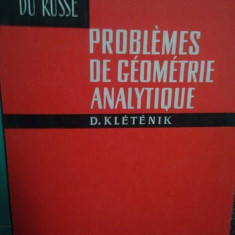 D. Kletenik - Problemes de geometrie analytique (1969)