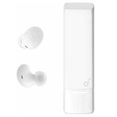 Casti Bluetooth Noise Cancelling cu microfon Anker A30i, alb foto