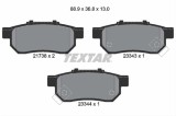 Set placute frana TEXTAR 2173801