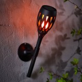 Lampa solara LED suspendata O14.5x13.5 cm alb cald pentru gradina, terasa, balcon IP44