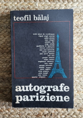 Autografe pariziene &amp;ndash; Teofil Balaj foto