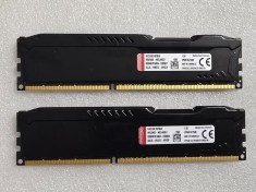 Kit memorie RAM Kingston HyperX FURY 16GB (2 x 8GB) DDR3 1866MHz HX318C10FB/8