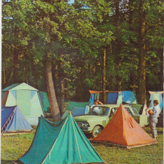 bnk cp Camping pe Valea Ursului - Vedere - circulata - marca fixa