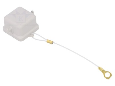 Conector capac protecție plastic 21x21mm foto