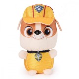 Jucarie de plus, Paw Patrol, Rubble, 7,5 cm, 20150956