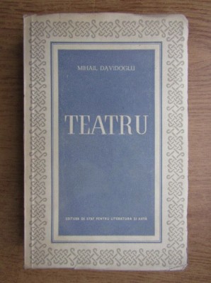 Mihail Davidoglu - Teatru (1954) foto