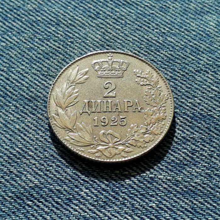 2 Dinara 1925 Iugoslavia