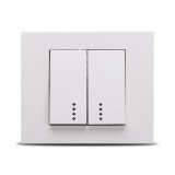 Comutator 10A alb Grano - OVIVO | 400-010200-203