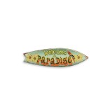 Decoratiune din metal cu &quot;WELCOME TO PARADISE&quot; NV-39, Ornamentale