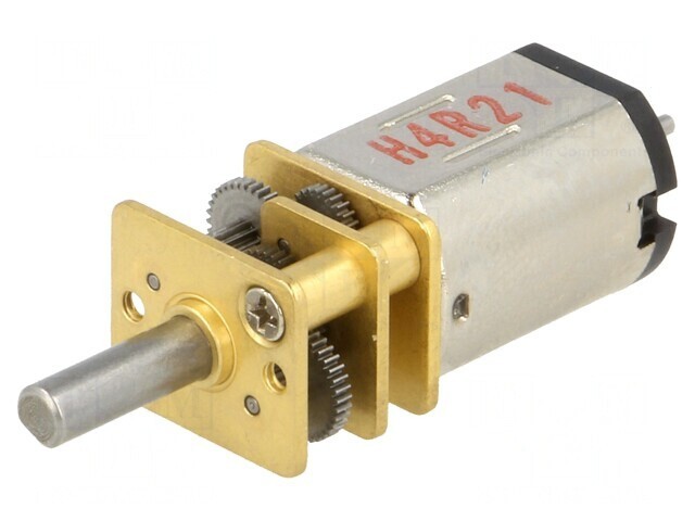 Motor DC cu Transmisie HPCB 12V Ax Crestătură D 298:1 Dual-Shaft