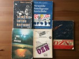 Straniile Inteligente Invizibile OZN o problemă moderna Gheorghita lot 5 carti, 1982, Dacia