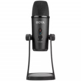Microfon Boya BY-PM700, 16Bit 48kHz, design triple capsule, USB, Negru