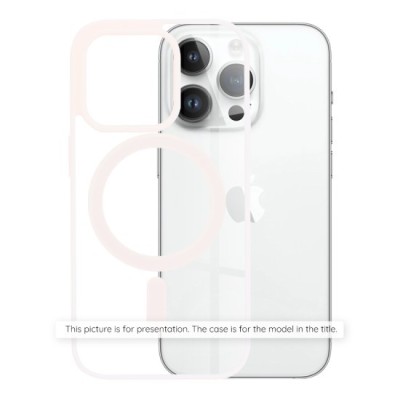 Husa pentru iPhone 16 Pro Max - Techsuit MagSafe Pro - Nude Pink foto