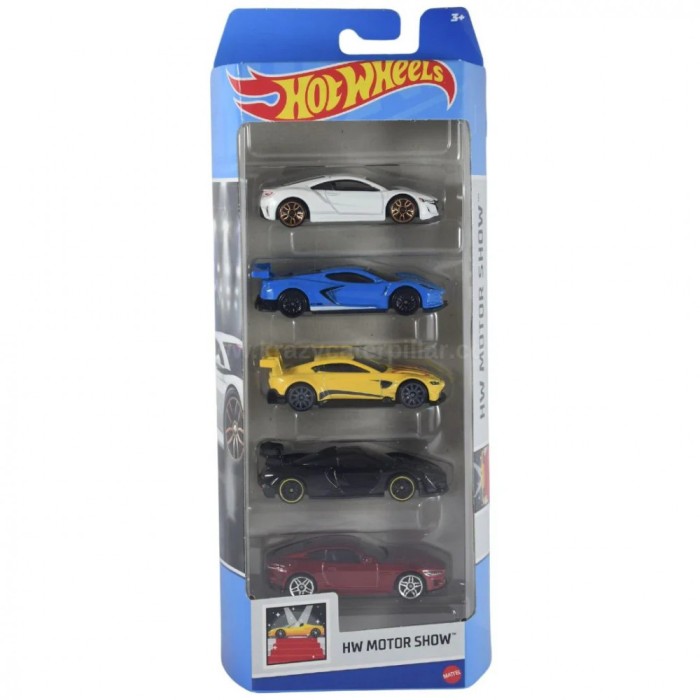 SET 5 MASINI HOT WHEELS HW MOTOR SHOW SuperHeroes ToysZone