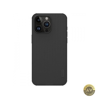 Husa MagSafe pentru Apple iPhone 16 Plus Nillkin Super Frosted Shield Pro Neagra foto