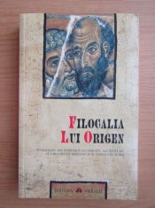 Filocalia lui Origen (Florilegiu de Grigore de Nazianz si Sf. Vasile cel Mare) foto