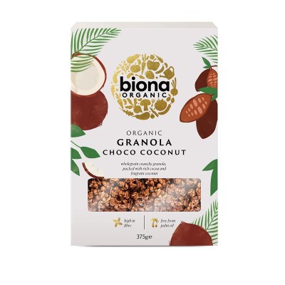 Granola cu Ciocolata si Cocos Bio 375 grame Biona foto