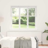 Jaluzea pentru Fereastră cu perdele Altele Manual Alb 80 x 130 cm Aluminiu
