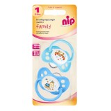 Cumpara ieftin Suzeta silicon Family Nip, 0-6 luni, marimea 1, General