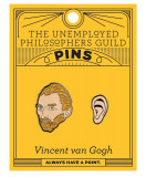 Cumpara ieftin Insigna - Van Gogh and ear | The Unemployed Philosophers Guild