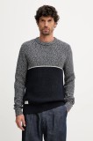 Pepe Jeans pulover de bumbac culoarea bleumarin, călduros, PM7000019