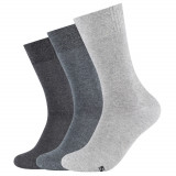 șosete Skechers 3pk Men&#039;s Basic Socks SK41007-9300 gri, 39-42