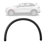 Bandou aripa, ornament Porsche Cayenne, 04.2014, montare fata, dreapta, texturat; negru, B-Series, 958 559 728 20; 958 559 728 20 9B9; 958559728209B9