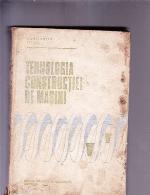 TEHNOLOGIA CONSTRUCTIEI DE MASINI foto