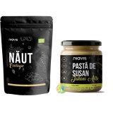 Pachet Naut Ecologic/Bio 500g + Pasta de Susan Tahini Alb Ecologica/Bio 250g