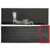 Tastatura Laptop, HP, Omen 16-C, iluminata, rosie, layout US