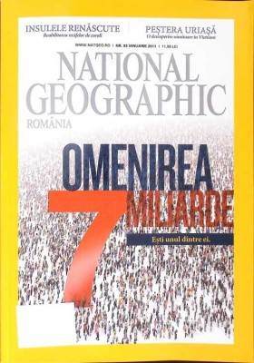 NATIONAL GEOGRAPHIC ROMANIA, IANUARIE 2011 OMENIREA 7 MILIARDE-COLECTIV-276417 foto