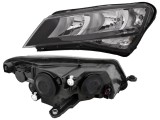 Far SKODA SUPERB (3V), 05.2015-06.2024, partea stanga, cu daytime running light; H7+H7+PW24W+PWY24W; electrical; halogen,