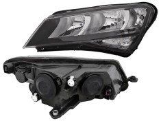 Far Skoda Superb (3V), 05.2015-06.2024, partea stanga, TYC, cu daytime running light; H7+H7+PWY24W+W16W; electrical; cu motor; halogen,