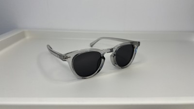 Ochelari de soare Rotunzi Oliver Peoples Style - Rama gri transparent foto