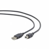 CABLU USB2.0 pt. imprimanta 1.8m, (AM/BM), miez ferita, calitate premium, black