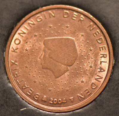 2 euro cent Olanda 2004 foto