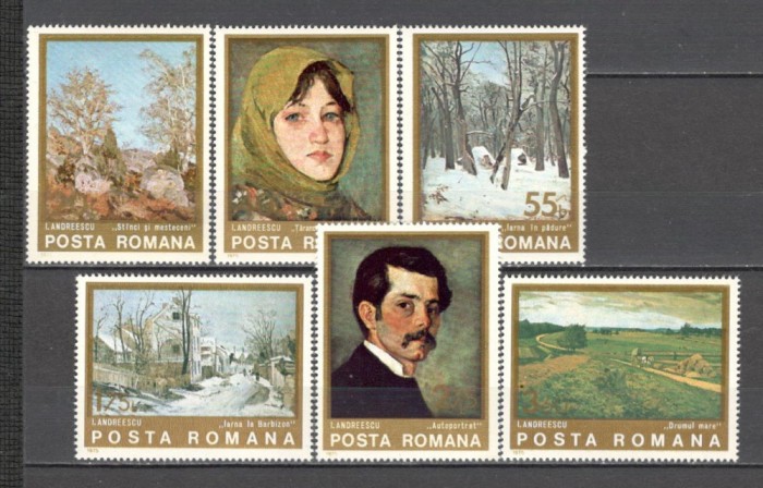 Romania.1975 Pictura ZR.526