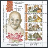 Cumpara ieftin Tonga 2016 - Fauna, Gandhi, bloc neuzat