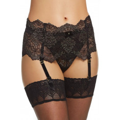 Eross portjartier Metallic Lace M Black