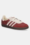 adidas Originals sneakers din piele Samba OG culoarea bordo, JI3216