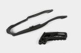 MBS Kit patina + ghidaj lant (HO03691/HO03671) Honda CR 05-06, negre, Cod Produs: HO04632001