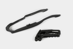 MBS Kit patina + ghidaj lant (HO03691/HO03671) Honda CR 05-06, negre, Cod Produs: HO04632001
